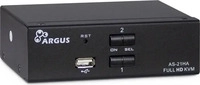 Intertech 88887241, Intertech KVM AS-21HA HDMI HDMI, USB (88887241) Schwarz