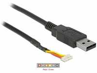 Delock 84957, Delock Kabel USB 2.0 Typ-A Stecker > Seriell TT Crimpbuchse 6 Pin (3,3
