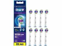 Oral-B 81730428, Oral-B 3D White CleanMaximiser (8 x) Weiss, 100 Tage kostenloses