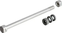 Tacx T1706, Tacx Trainer E-Thru Steckachse Hinterrad 10 mm (T1706) Silber