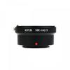 Kipon 22139, Kipon Adapter für Nikon F auf MFT Schwarz