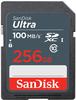 SanDisk SDSDUNR-256G-GN3IN, SanDisk Ultra (SDXC, 256 GB, U1, UHS-I) Schwarz