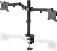 Digitus DA-90400, Digitus Klemmhalterung f&uuml;r digitale Dual-Monitore (Tisch, 32", 8