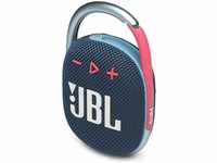 JBL by Harman JBLCLIP4BLUP, JBL by Harman JBL Clip 4 (10 h, Akkubetrieb) Blau/Pink