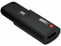 Emtec ECMMD32GB123, Emtec B120 Click Secure (32 GB, USB 3.2, USB A) Schwarz, 100 Tage