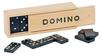 Goki Dominospiel im Holzkasten (Deutsch, Französisch, Italienisch, Englisch)