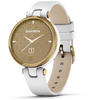 Garmin 010-02384-B3, Garmin Smartwatch für Frauen Lily Classic Light Gold White