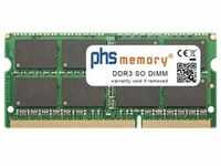 PHS-memory 8GB RAM Speicher für QNAP TS-831XU-RP DDR3 SO DIMM 1600MHz (QNAP