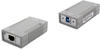 Exsys EX-1321-4K, 1x Ethernet USB 3.0/3.1 (USB 3.0, RJ45), Netzwerkadapter, Grau