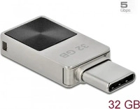 Delock 54083, Delock Mini USB Speicherstick (32 GB, USB-C) (54083) Silber