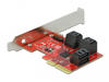 Delock 89042, Delock SATA-Controller PCI-Ex4- 6x SATA intern