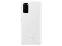 Samsung LED Back Cover (Galaxy S20), Smartphone Hülle, Weiss