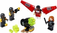 LEGO 40418, LEGO Marvel Super Heroes Falcon und Black Widow machen gemeinsame Sache