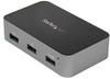 StarTech HB31C4AS, StarTech 4-Port USB-C-Hub (USB C) Grau/Schwarz