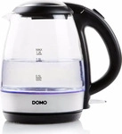 Domo DO9218WK, Domo DO9218WK (1.20 l) (DO9218WK) Schwarz/Silber