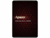Apacer AP1TBAS350XR-1, Apacer AS350X 1 TB SSD, schwarz, SATA 6 Gb/s, 2,5 "...