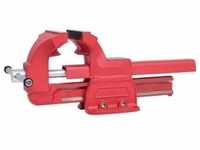 KS Tools, Schraubstock + Zwinge, Parallel-Schraubstock ohne Drehteller, 167 mm (210