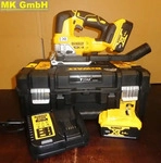 DeWalt DCS 334 P2 Akku Pendelhub Stichs&auml;ge 18 V Brushless + 2x Akku 5,0 Ah +
