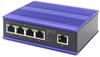 Digitus Industrieller 5-Port Fast Ethernet Switch (5 Ports) (12928672) Blau/Schwarz