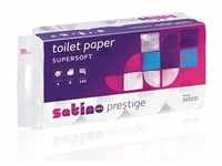 9x Satino by Wepa, Toilettenpapier, Toilettenpap. Satino Prestige 2078393 4-lagig, 8