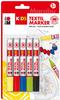 Marabu 0314000000001, Marabu Textilstift KiDS (Mehrfarbig)