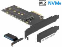 Delock 89013, Delock Host Bus Adapter PCIe x4 - M.2, NVMe, Key M, RGB-LED