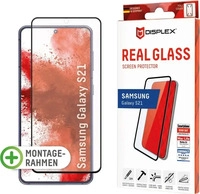 Displex 1405, Displex Real Glass, Full Cover Panzerglas (1 Stk., Samsung Galaxy S21