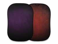 Lastolite Vintage 1.5 x 2.1m Aubergine/Crimson Collapsible (154 cm, 215 cm),