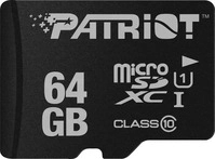 Patriot Memory PSF64GMDC10, Patriot Memory Patriot MicroSDXC UHS-I Klasse 10 (64 GB,