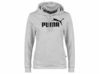 Puma, Unisex, Pullover, ESS Logo Hoodie-586791, Grau, (M)