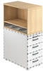 MC, Rollcontainer, MyAufsatzregal für Container (43 x 80 x 53 cm)
