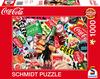 Schmidt Spiele SCH9916, Schmidt Spiele Coca Cola Motiv 4 1000 Teile (1000 Teile)