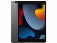 Apple MK4E3TY/A, Apple iPad 2021 (9. Gen) (4G, 10.20 ", 256 GB, Space Grey) Grau