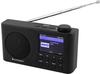 Soundmaster IR6500SW (UKW, Internetradio, DAB+, WLAN, Bluetooth), Radio, Schwarz
