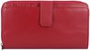 Esquire, Damen, Portemonnaie, New Silk Geldbörse Leder 19 cm, Rot