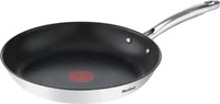 Tefal G7320434, Tefal Duetto Plus Bratpfanne 24cm, hochwertiger Edelstahl, Induktion,