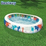 Bestway 54066, Bestway Elliptic Pool (54066) Weiss/Rot/Blau