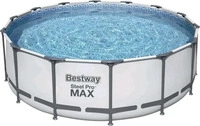 Bestway 5612XB, Bestway Steel Pro MAX Frame Pool KomplettSet (427 x 122 cm) (5612XB)
