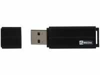 MyMedia 69263, MyMedia USB 2.0 Stick 64GB, schwarz (64 GB, USB 2.0, USB A)