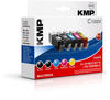 KMP C100V Multipack (M, BK, C, Y), Druckerpatrone