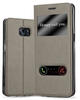 Cadorabo Book mit View Doppelfenster Cover (Galaxy S7 Edge), Smartphone Hülle,...
