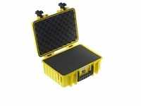 B+W B&W Outdoor-Koffer Typ 4000 - SI gelb (Fotokoffer, 17 l), Kameratasche, Gelb