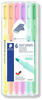 Staedtler, Marker, Textmarker triplus pastel 6St Box (Pastellfarben, 6, 4 mm)