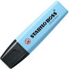 STABILO 107100112, STABILO BOSS ORIGINAL Pastel Textmarker (Himmelblau, 5 mm) Blau