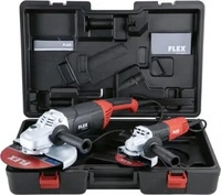 Flex 492310, Flex 230mm & 125mm Winkelschleiferset L 2200 + L 1001 Set im...