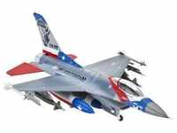 Revell REV 03992, Revell F-16c Usaf Blau/Grau/Rot
