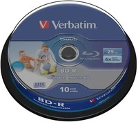 Verbatim 43804, Verbatim Bd-R (10x) (43804)