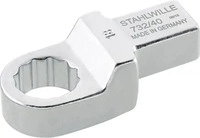Stahlwille 58224024, Stahlwille Ring-Einsteckwerkzeuge 24 mm f (58224024) Silber