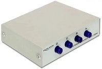 Delock 87588, Delock LAN-Switchbox (4 Ports) (87588) Beige