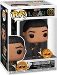 Funko 55745, Funko POP! - Loki: Ravonna Renslayer with Miss Minutes (55745)